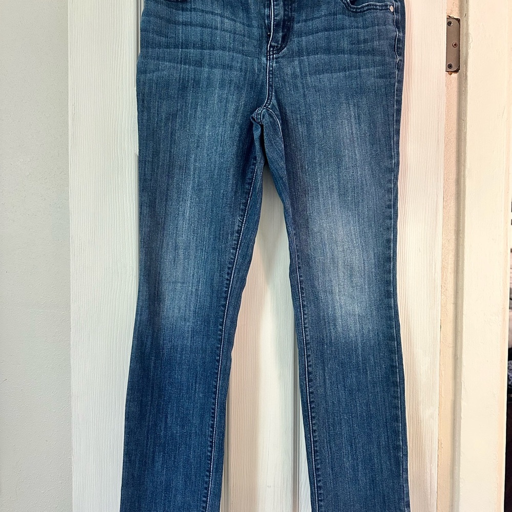 Simply Vera Vera Wang Straight-Leg Jeans in Mid Blue